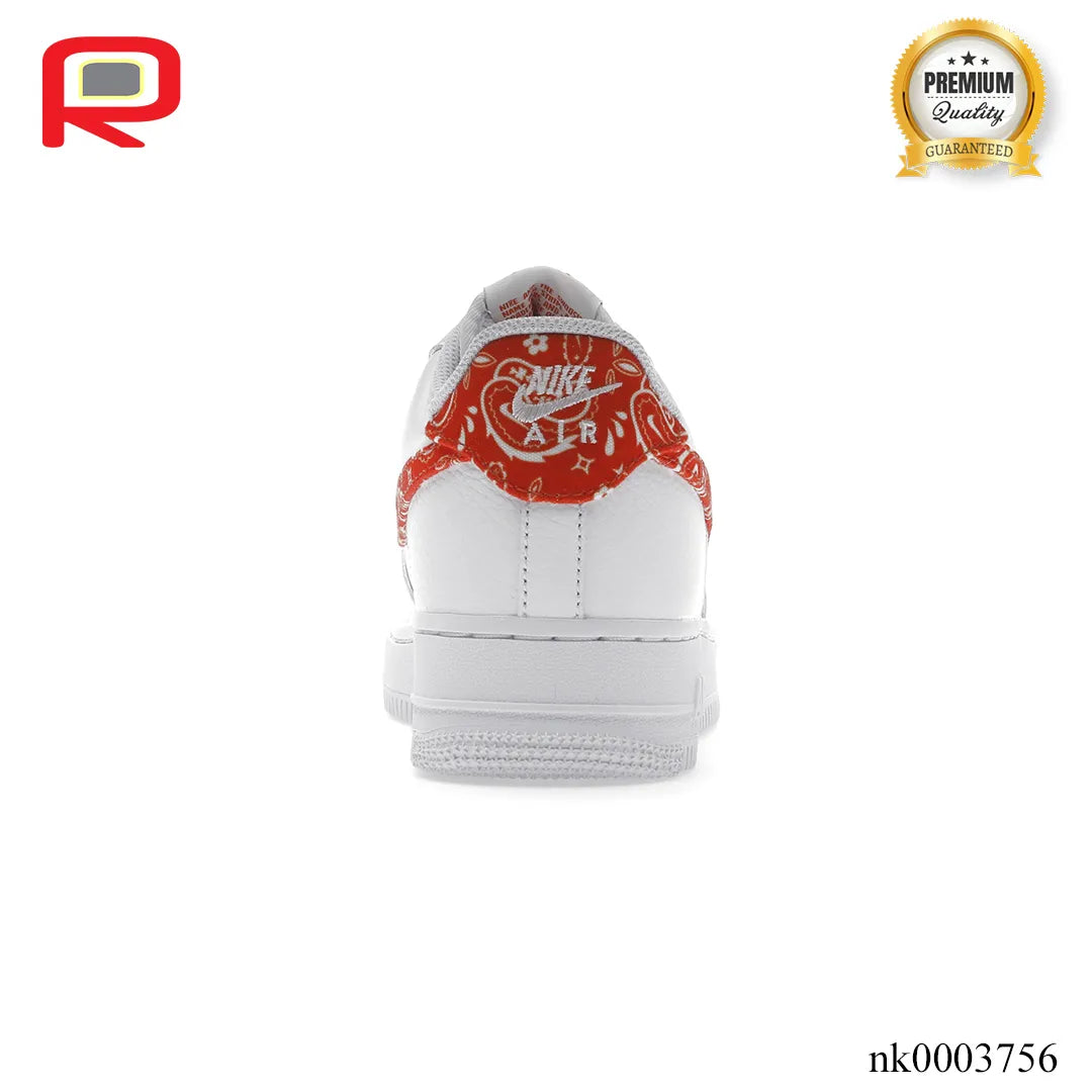 AF 1 Low Orange Paisley Shoes Sneakers - nk0003756 image 4