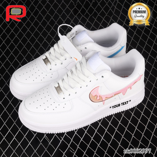 AF 1 07 Low Valentine's Day White Mandarin Duck Custom Shoes Sneakers - nk0002997 image 2