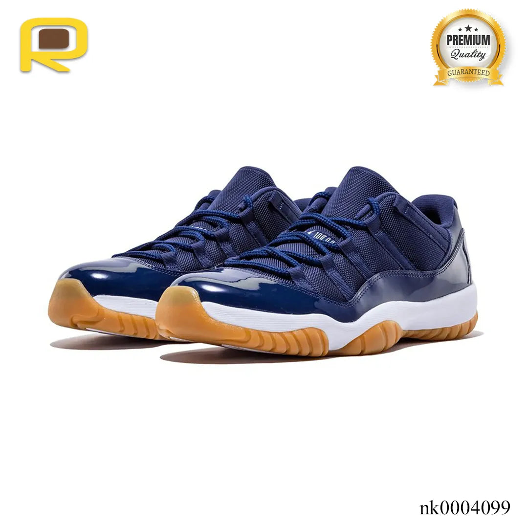 AJ 11 Retro Low Navy Gum Shoes Sneakers - nk0004099 image 1