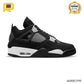AJ 4 White Thunder Shoes Sneakers - nk0003598 image 0