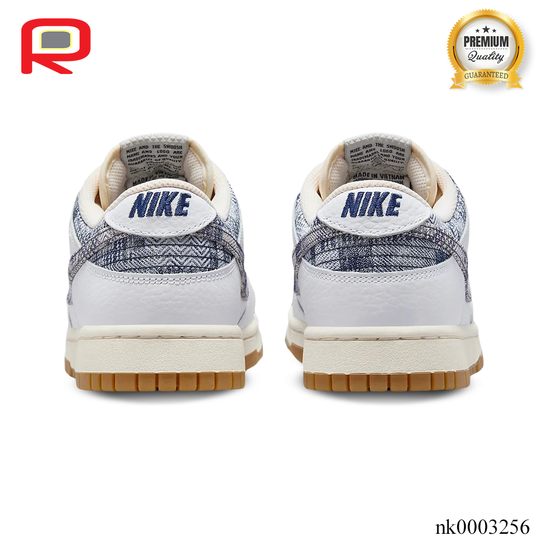 Dunk Low Washed Denim Shoes Sneakers - nk0003256 image 4