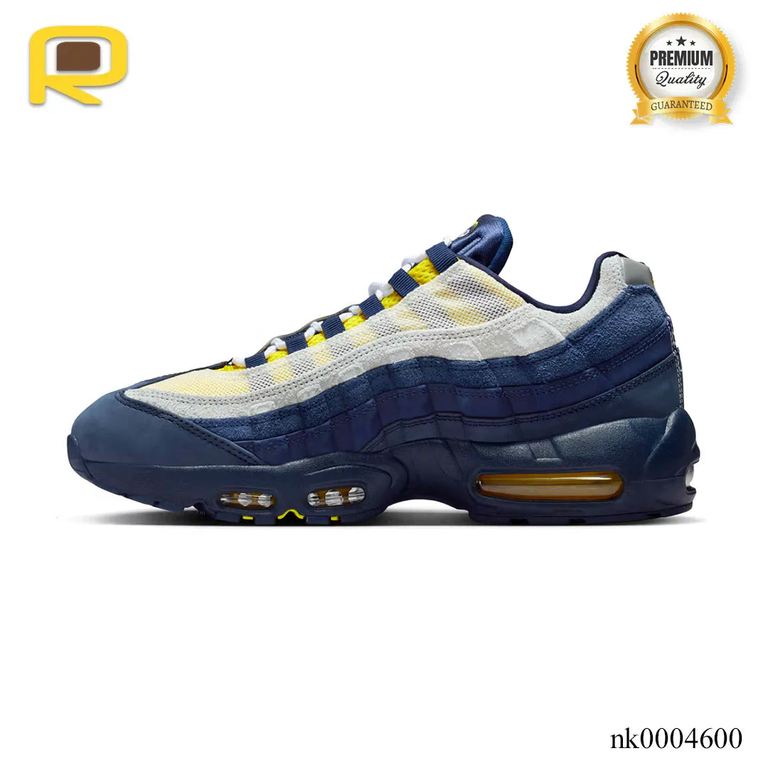 Eric Koston x AM 95 SB Obsidian Speed Yellow Shoes Sneakers - nk0004600 image 1