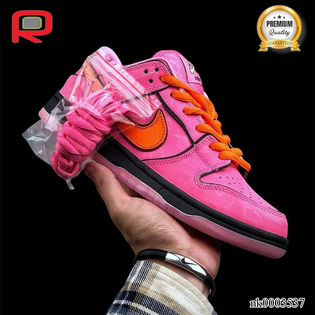 SB Dunk Low x Powerpuff Girls "Blossom" Shoes Sneakers - nk0003537 image 6