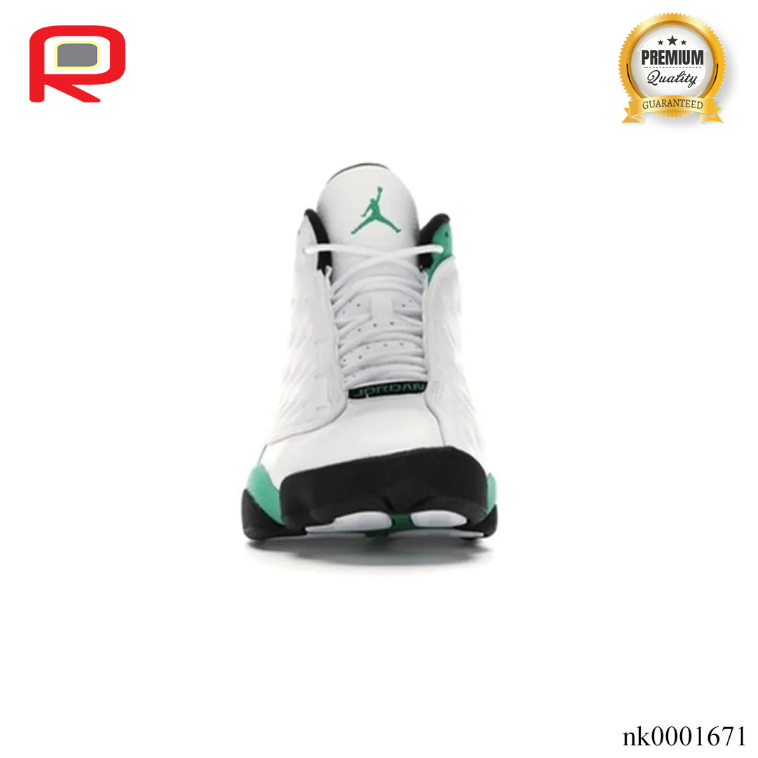 AJ 13 Retro White Lucky Green Shoes Sneakers - nk0001671 image 3