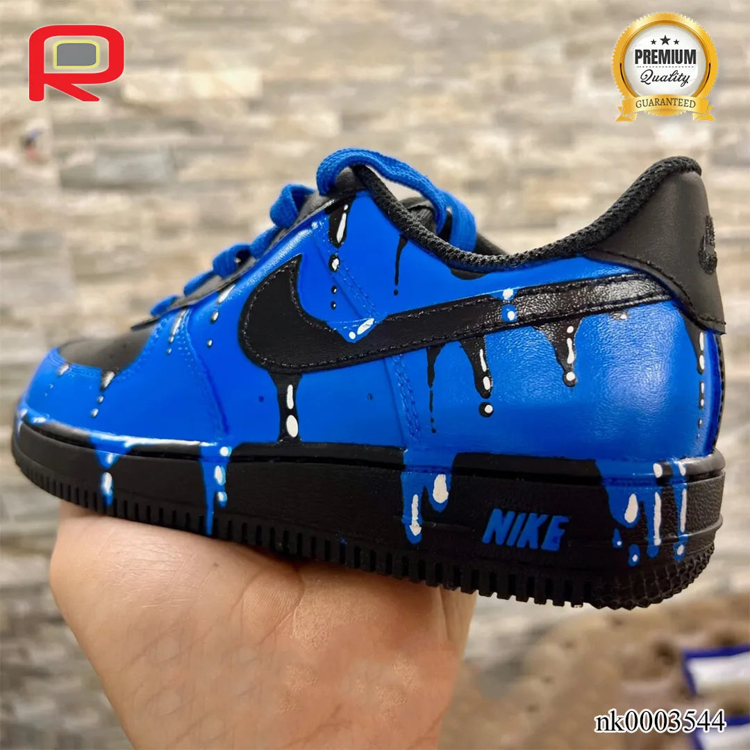 AF 1 Blue Drops Custom Shoes Sneakers - nk0003544 image 7