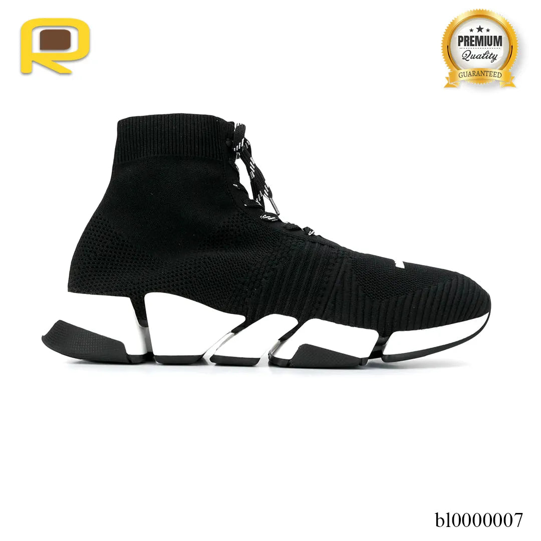 BLCG Speed 2.0 Lace-Up Black White Shoes Sneakers - bl0000007 image 0