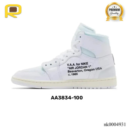 Virgil Abloh Archive x AJ 1 High OG 'Alaska' Shoes Sneakers – nk0004931 image