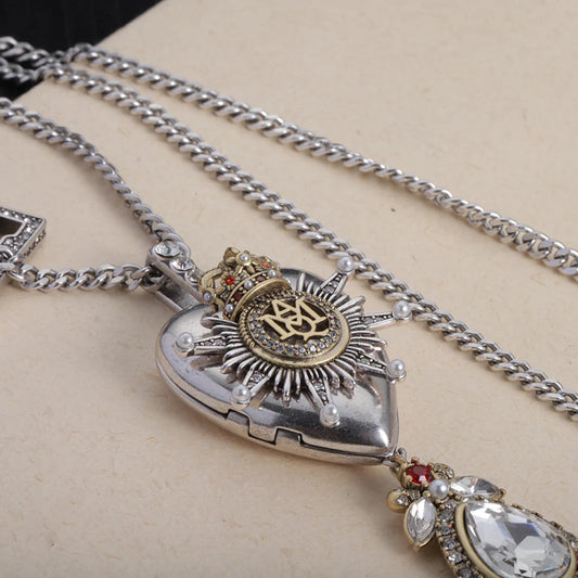 McQueen Silver Brass Necklace - MCQ0002 image 2