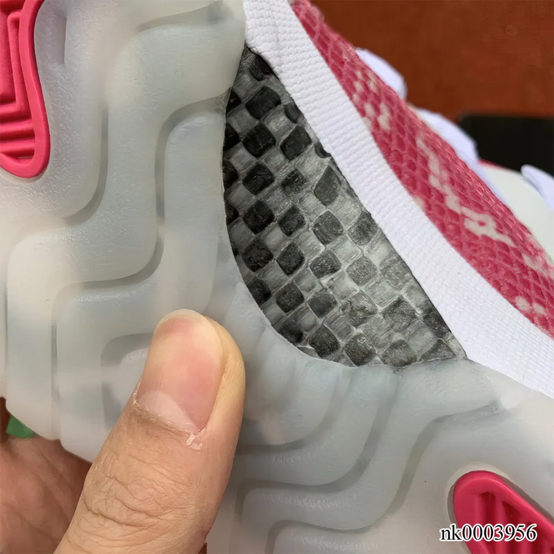 AJ 11 Low Pink Snakeskin Shoes Sneakers - nk0003956 image 9