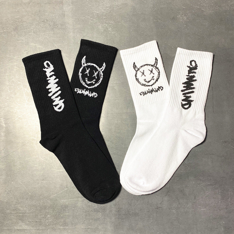 Men Socks Cotton Cartoon Pattern image 5