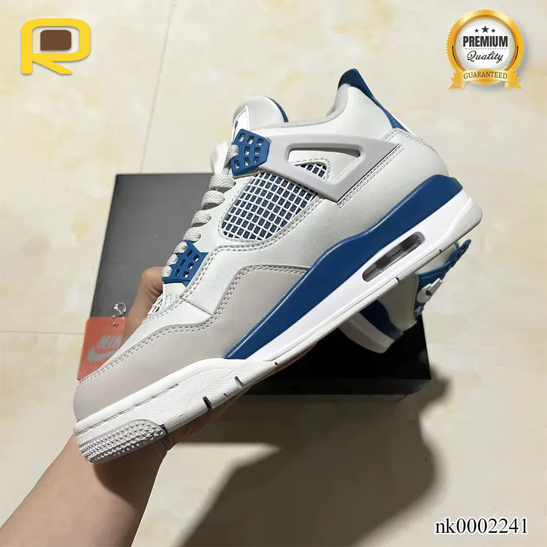 AJ 4 Retro Military Blue Shoes Sneakers - nk0002241 image 7