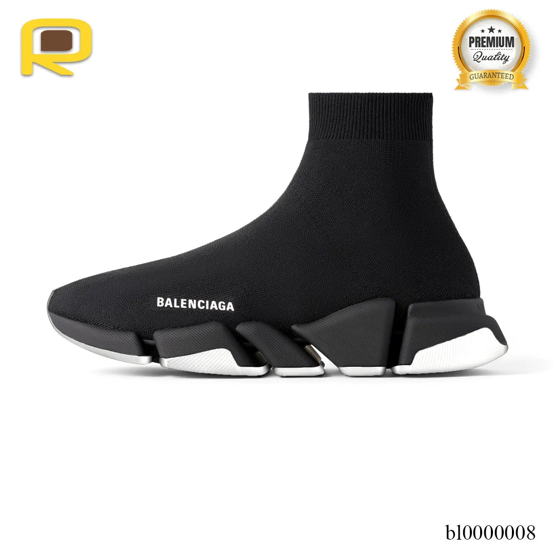 BLCG Speed 2.0 Lace-Up Black White Shoes Sneakers - bl0000008 image 1