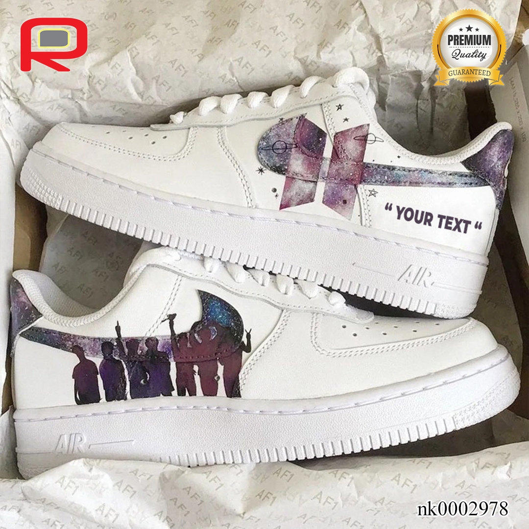 AF 1 BTS Galaxy Custom Shoes Sneakers - nk0002978 image 1