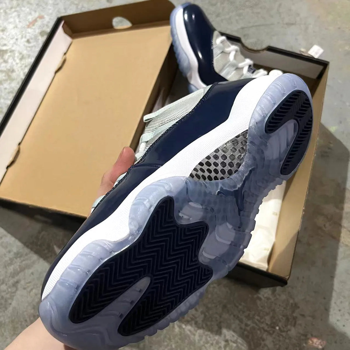 AJ 11 Retro Low Georgetown Shoes Sneakers - nk0003703 image 7