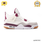 AJ 4 SB Sapphire White Purple Shoes Sneakers – nk0003881 image 0