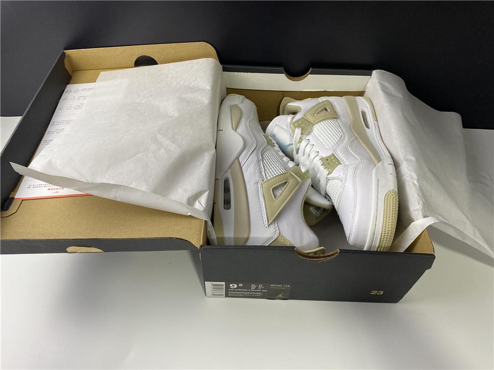 AJ 4 Retro Sand Shoes Sneakers - nk0001338 image 7