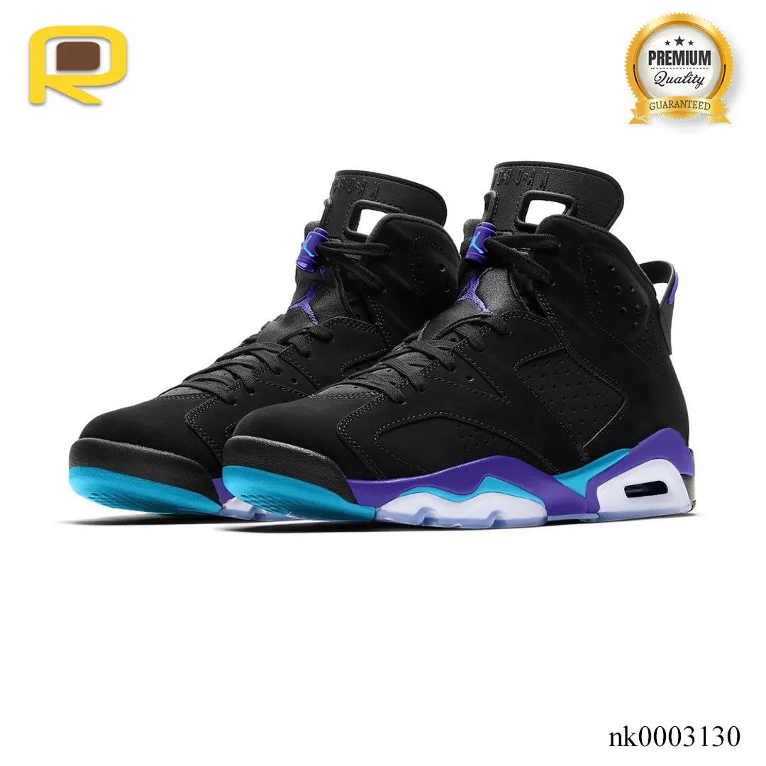 AJ 6 "Aqua" Shoes Sneakers - nk0003130 image 2