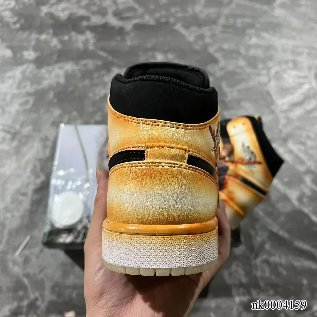 AJ 1 Mid Black Myth Wukong v1 Shoes Sneakers - nk0004159 image 6