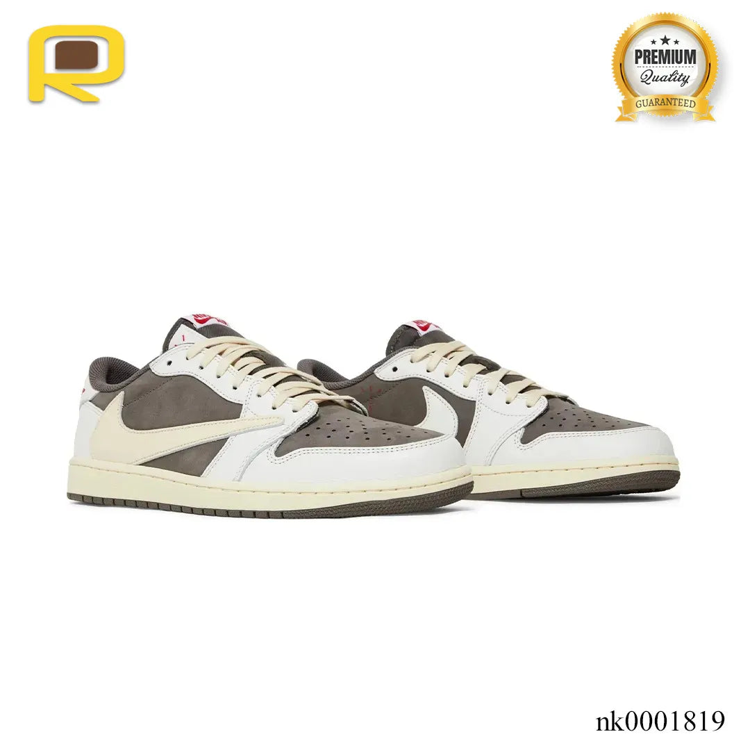 Travis Scott x AJ 1 Low OG Reverse Mocha Shoes Sneakers - nk0001819 image 2