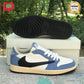 AJ 1 Low OG Black/Blue Shoes Sneakers - nk0003591 image 4