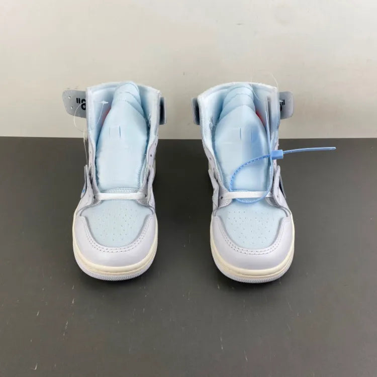 Virgil Abloh Archive x AJ 1 High OG 'Alaska' Shoes Sneakers – nk0004931 image 4