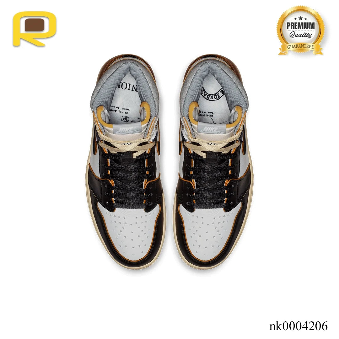 AJ 1 Retro High Union LA Black Toe Shoes Sneakers - nk0004206 image 3
