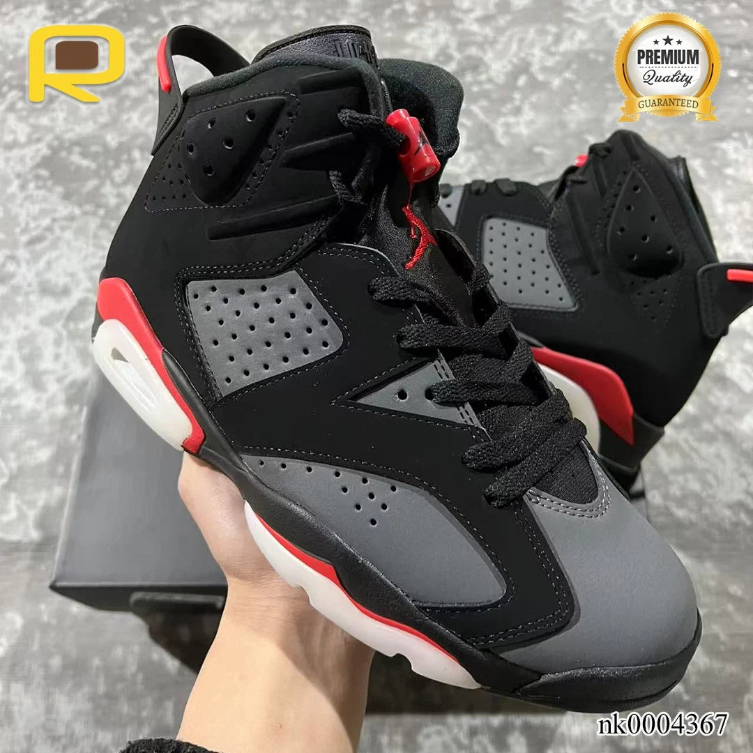 AJ 6 Fire Red Shoes Sneakers – nk0004367 image 2