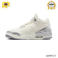 AJ 3 Sail/Metallic Silver Shoes Sneakers – nk0004372 image 1
