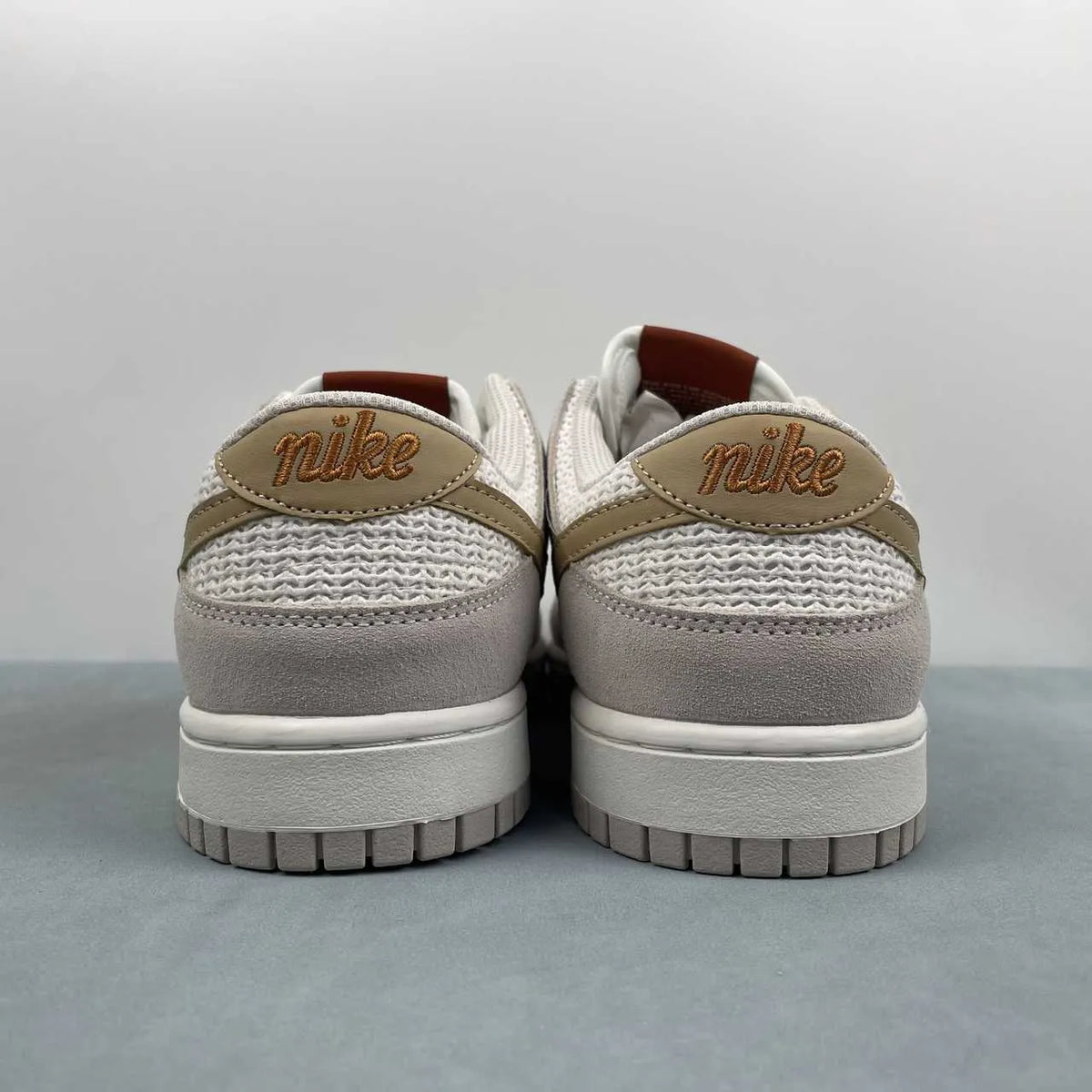 Dunk Low SE WMNS Sail / Light Orewood Brown Shoes Sneakers - nk0005382 image 6