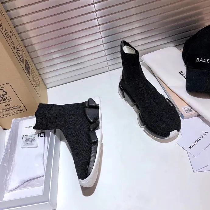 BLCG Speed 2.0 Lace-Up Black White Shoes Sneakers - bl0000008 image 8