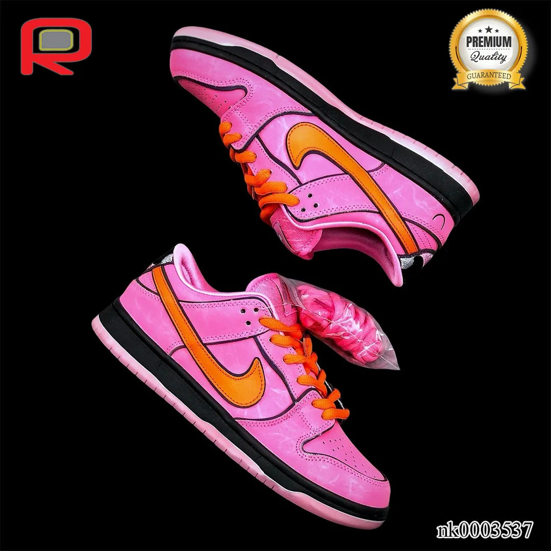 SB Dunk Low x Powerpuff Girls "Blossom" Shoes Sneakers - nk0003537 image 4