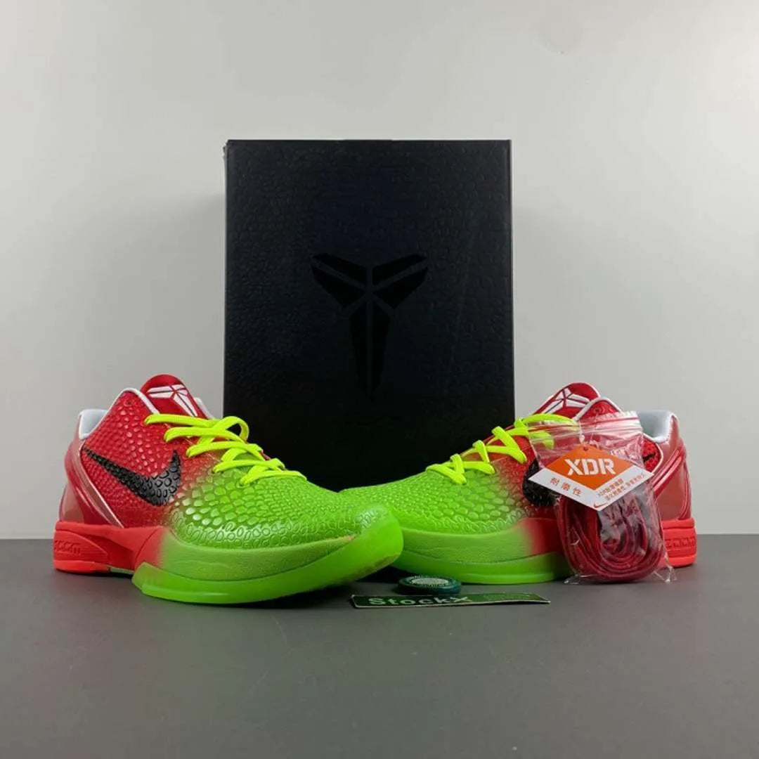Kobe 6 Protro Grinch Custom Shoes Sneakers - nk0004430 image 11