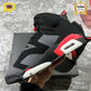 AJ 6 Fire Red Shoes Sneakers – nk0004367 image 3