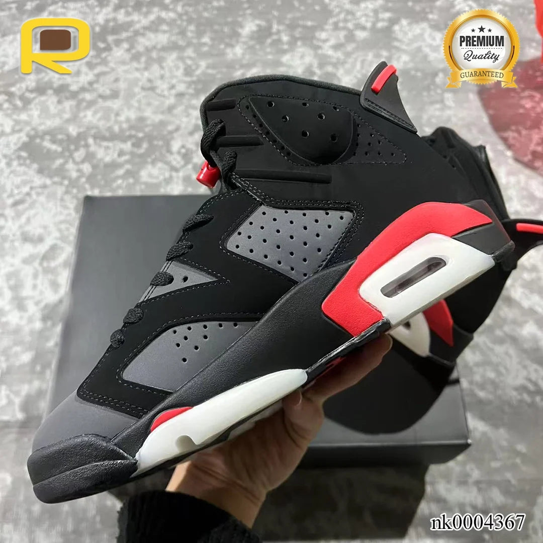 AJ 6 Fire Red Shoes Sneakers – nk0004367 image 3