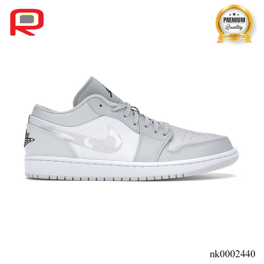 AJ 1 Low PRM Smoke Grey Elephant Shoes Sneakers - nk0002441 image 0