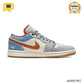 AJ 1 Low Phantom Denim Shoes Sneakers - nk0003902 image 0