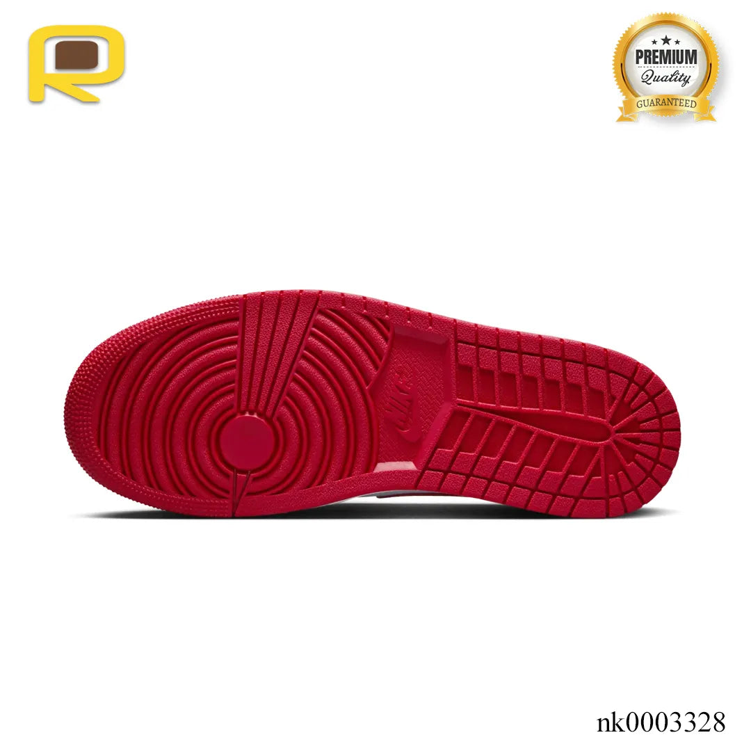 AJ 1 Low OG University Red Shoes Sneakers - nk0003328 image 5