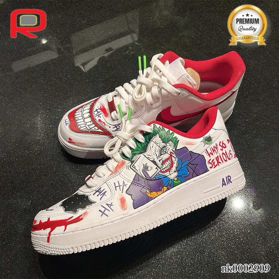 AF 1 Why So Serious 3 Custom Shoes Sneakers - nk0002909 image 2
