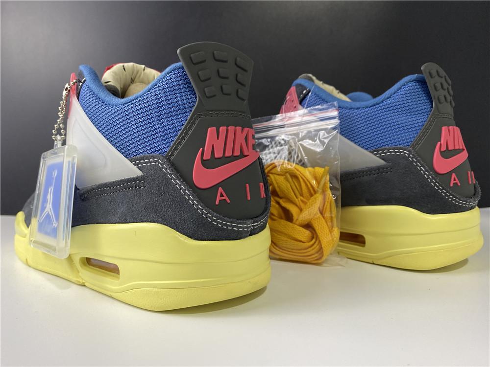 AJ 4 Retro Union Off Noir Shoes Sneakers - nk0001330 image 20
