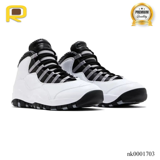 AJ 10 Retro Steel Shoes Sneakers - nk0001703 image 2