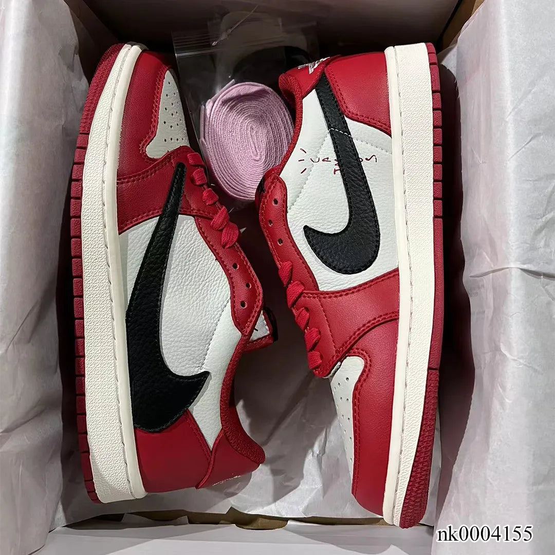 Travis Scott x AJ 1 Low OG Chicago Shoes Sneakers - nk0004155 image 11