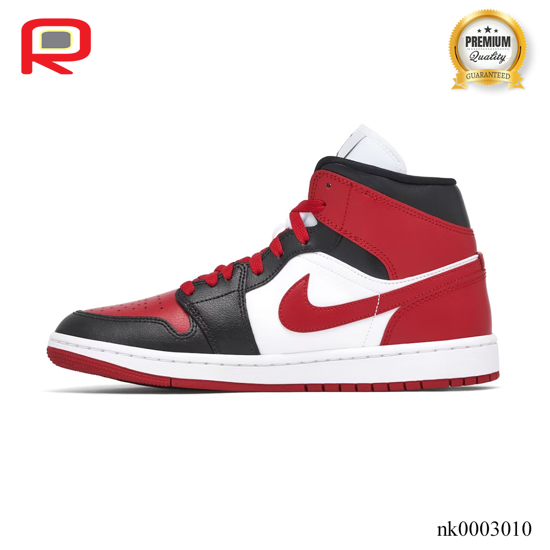 AJ 1 Mid Alternate Bred Toe Shoes Sneakers - nk0003010 image 4
