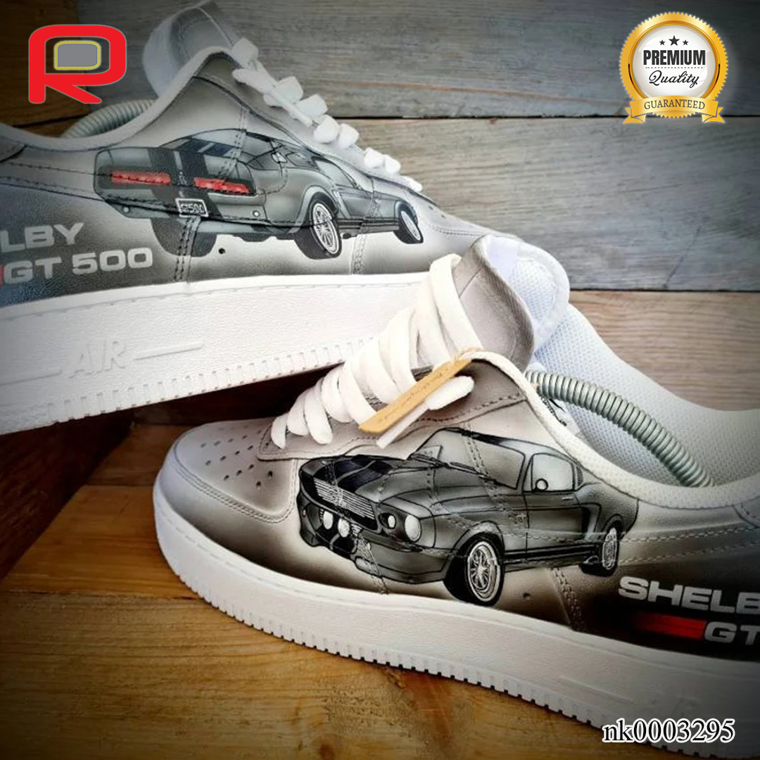 AF 1 Shelby GT500 Custom Shoes Sneakers - nk0003295 image 3