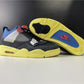 AJ 4 Retro Union Off Noir Shoes Sneakers - nk0001330 image 5