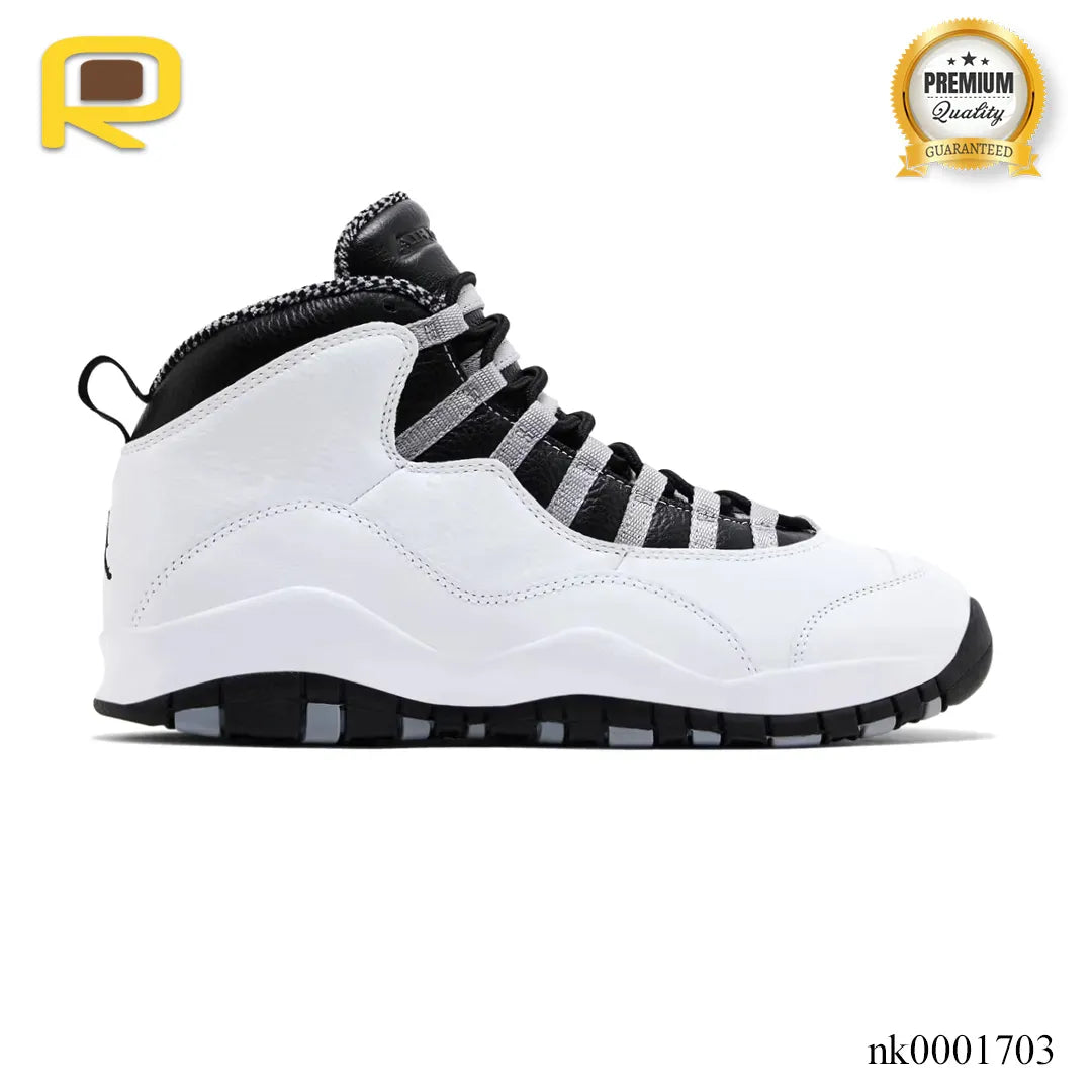 AJ 10 Retro Steel Shoes Sneakers - nk0001703 image 0
