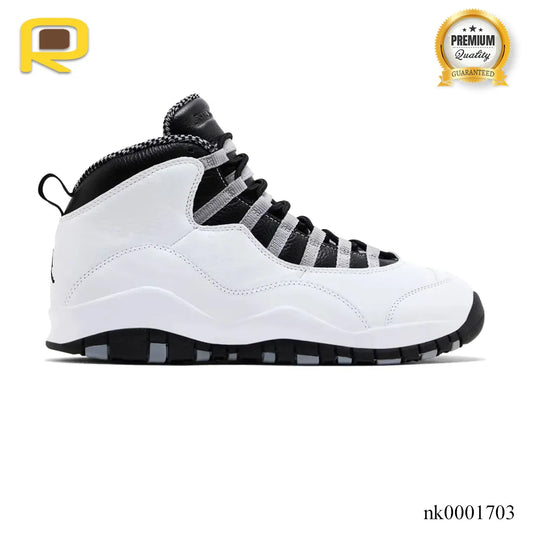 AJ 10 Retro Steel Shoes Sneakers - nk0001703 image 0