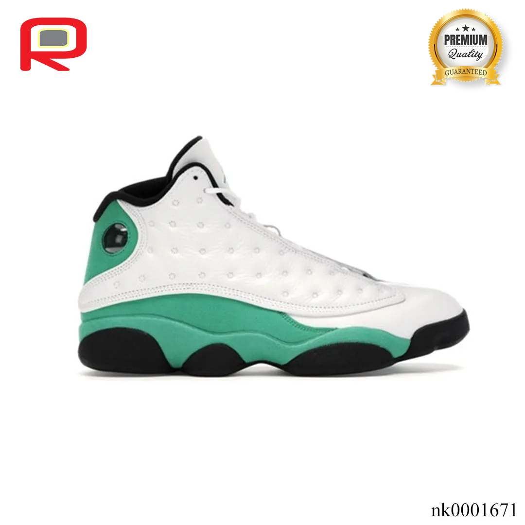 AJ 13 Retro White Lucky Green Shoes Sneakers - nk0001671 image 0