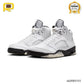 AJ 5 Reverse Metallic Shoes Sneakers - nk0004101 image 2