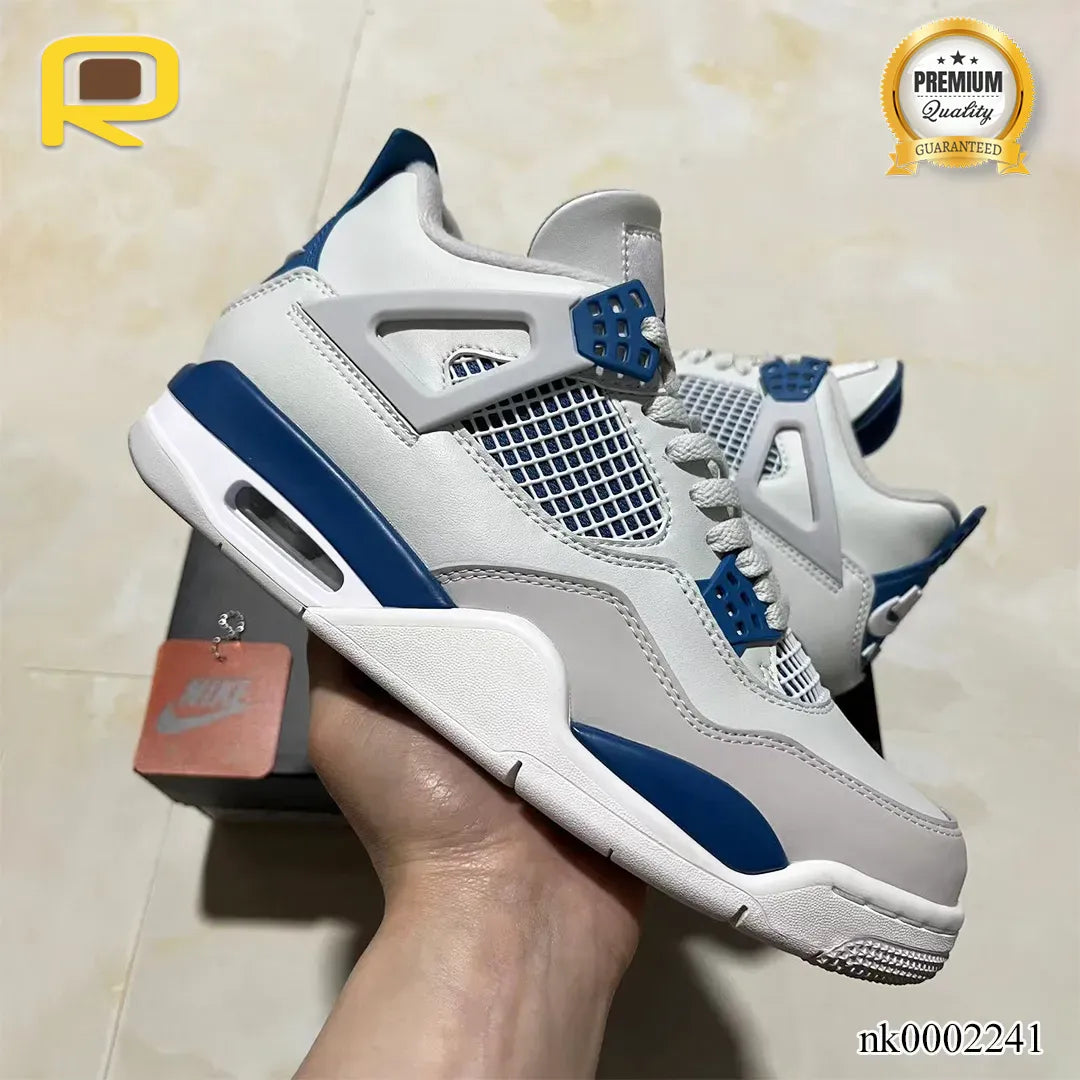 AJ 4 Retro Military Blue Shoes Sneakers - nk0002241 image 6