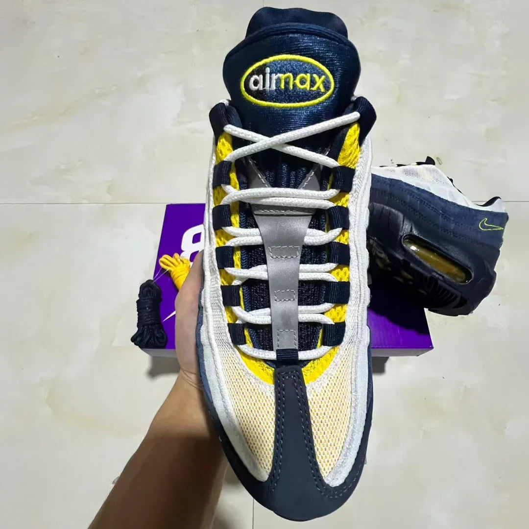 Eric Koston x AM 95 SB Obsidian Speed Yellow Shoes Sneakers - nk0004600 image 5